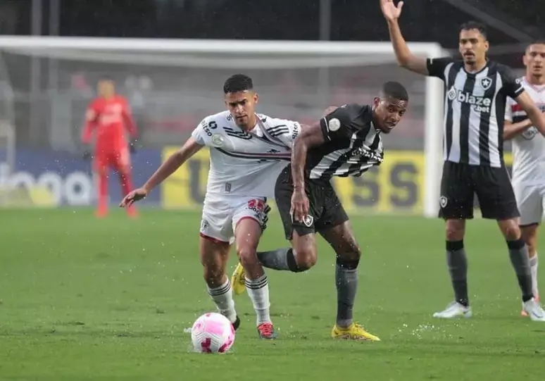 São Paulo perdeu os dois jogos para o Botafogo no Brasileirão de 2022 (Foto: Rubens Chiri/São Paulo FC)