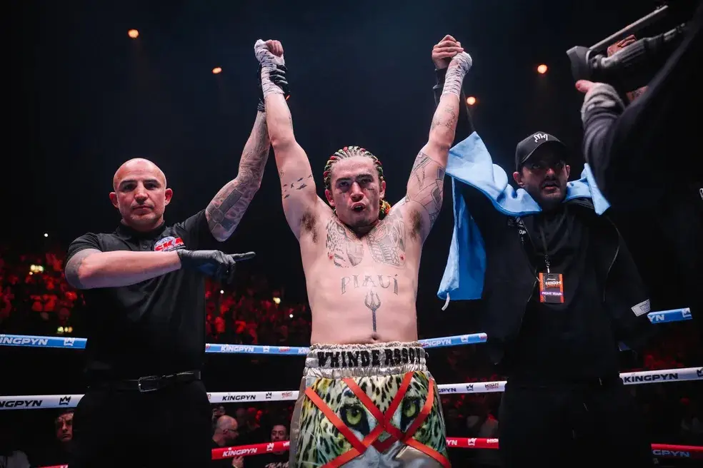 Whindersson Nunes x Filipek, quartas de final do High Stakes — Foto: Kingpyn Boxing