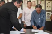 Prefeito Gil Paraibano assina posse de novos secretários – Fotos- Iaquelly Sousa (Foto: CCOM-PMP)