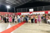 Festa das mães de alunos da rede municipal de alunos (Foto: ASCOM)
