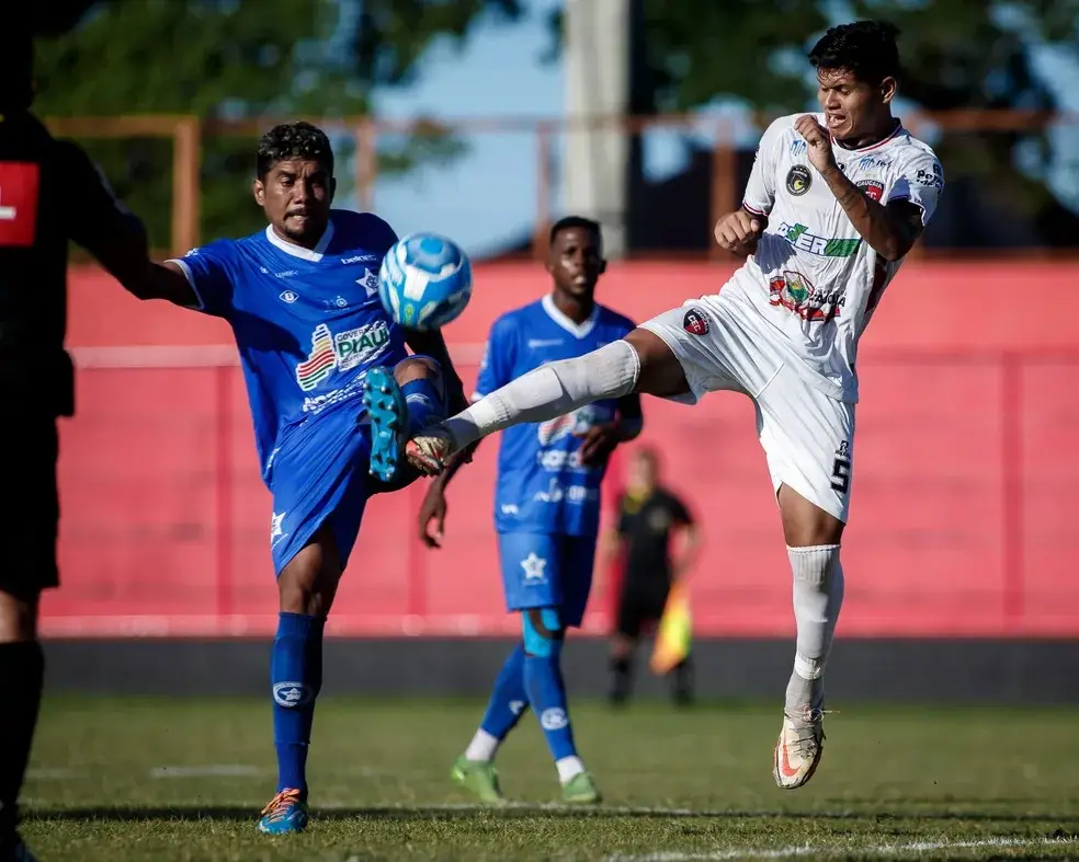 Caucaia x Parnahyba - Série D 2023 — Foto: @pedrochavesce / FCF