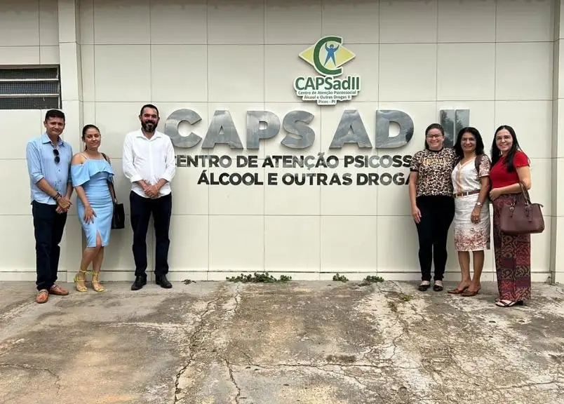 Saúde de Dom Expedito Lopes realiza visitas institucionais aos órgãos(CAPS AD e CAPS II) em Picos