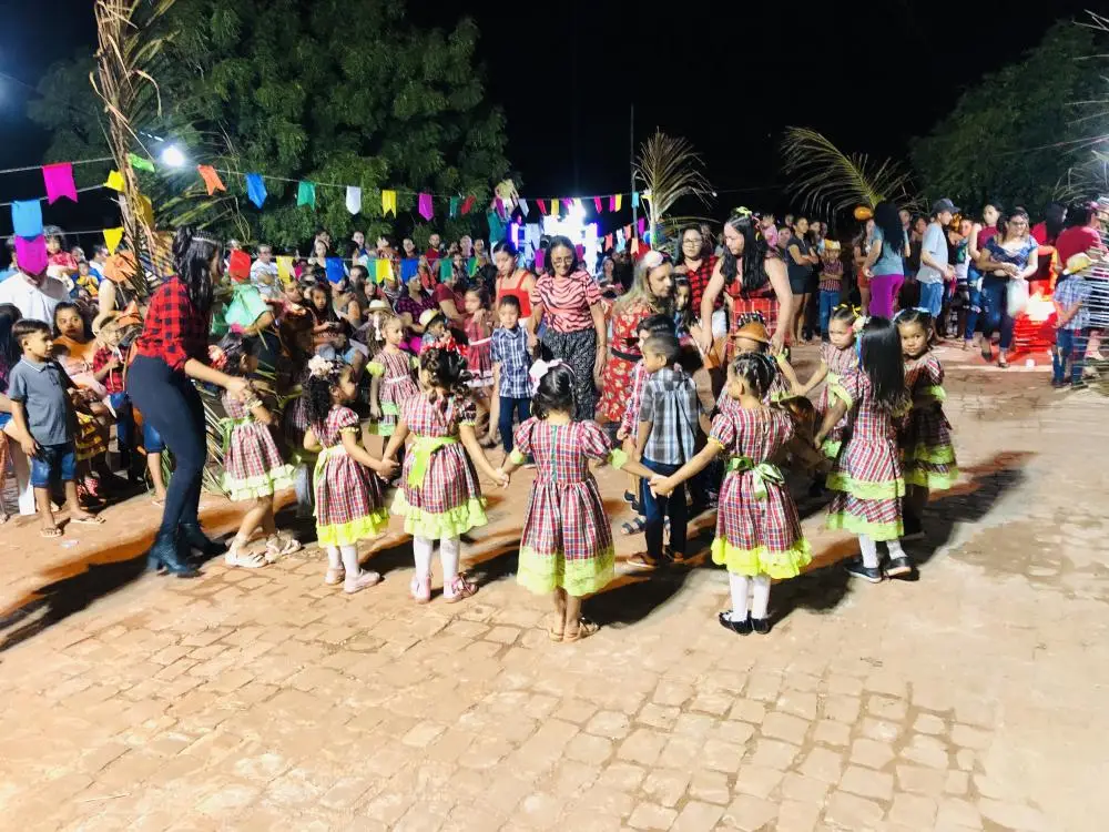 Arraiá da Escola Municipal Joaquim Pinheiro