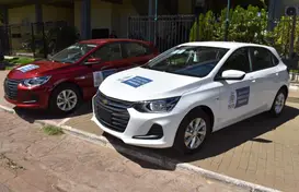 As Secretarias de Obras e Finanças contam com novos carros (Foto: Maria Ivonete) (Foto: CCOM / PMP)