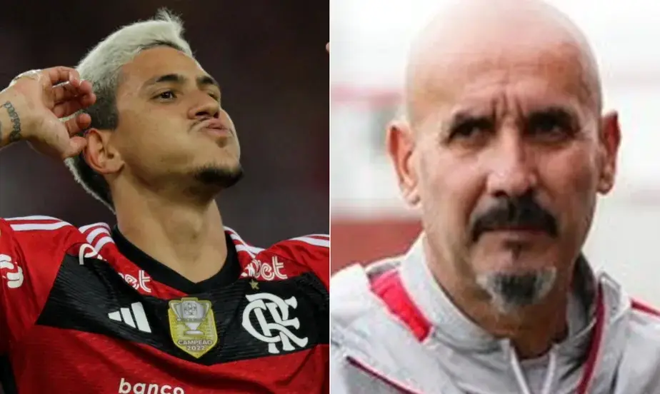Preparador físico do Flamengo deu um soco em Pedro - Foto: Alexandre Cassiano e Divulgação