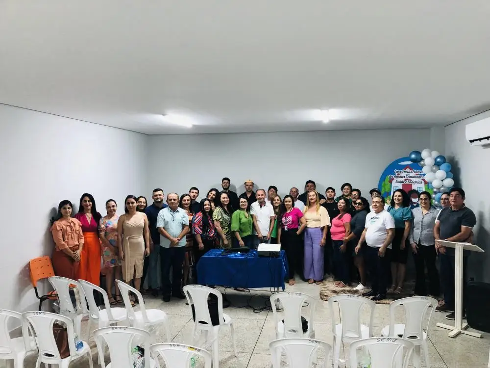 Apresentação dos trabalhos da formação dos ACS e ACE