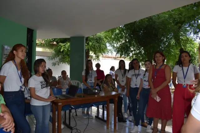 Alunos do curso de enfermagem da Ufpi, participaram do mutirão – Foto – Wagner Avelino