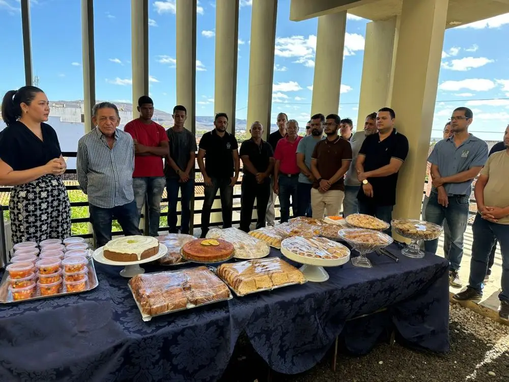 Café da manhã em homenagem ao Dia dos Pais (Foto: Isael Pereira)