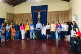 Pe. Cláudio realiza Coletiva de Imprensa para divulgar o 96º festejo da padroeira de Dom Expedito Lopes (Foto: Paróquia Nossa Senhora do Perpétuo Socorro)