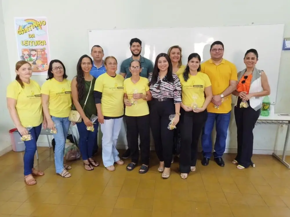 Equipe NASF realiza Roda de Conversa com tema: SE PRECISAR, PEÇA AJUDA! (Campanha Setembro Amarelo)