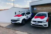 Secretaria de saúde recebe carro 0km e faz sessão de uso de semi-novo para secretaria de agricultura (Foto: ASCOM)