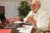 Presidente Lula agradeceu o apoio do líder de Israel na repatriação de brasileiros. Foto: Ricardo Stuckert / PR  (Foto: Agência Brasil)