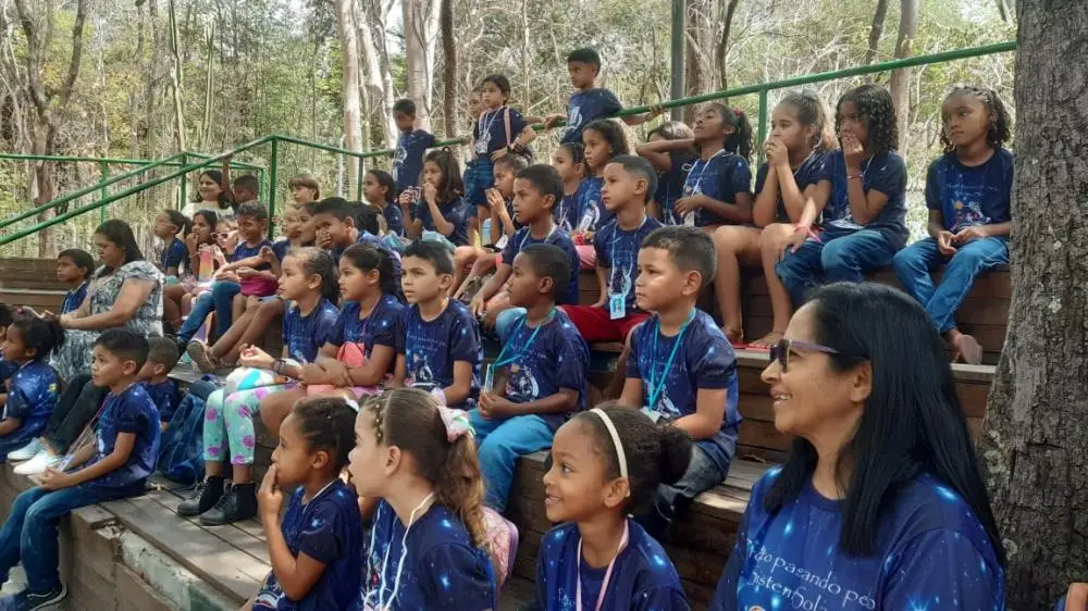 Alunos de Miguel Leão visitam Parque Ecológico e Planetário da UFPI. Foto: Prefeitura de Miguel Leão