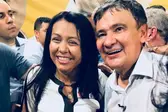 Prefeita Doquinha com o Governador e candidato a reeleição Wellington Dias (Foto: Adelmir Andrade)