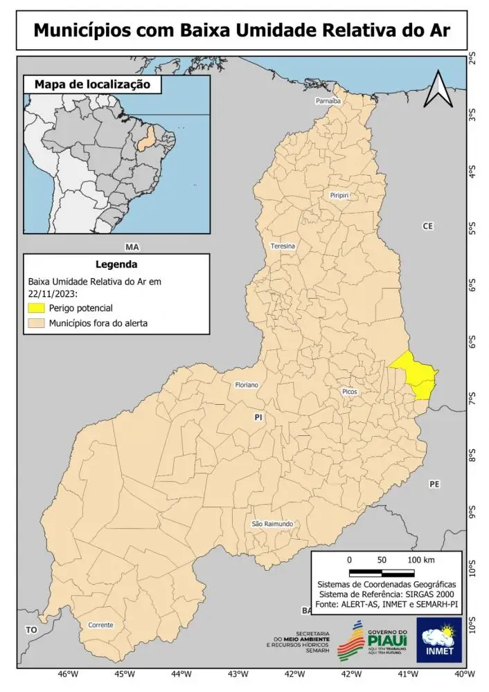 Foto: Reprodução/INMET