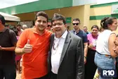 Junior Aguiar com o Gov. Rafael Fonteles (Foto: Portal Brasileira)