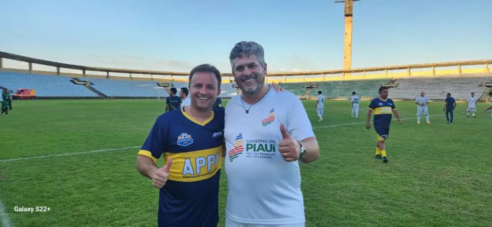 Prefeito Júnior Bil e Secretário de Turismo, Pablo Santos