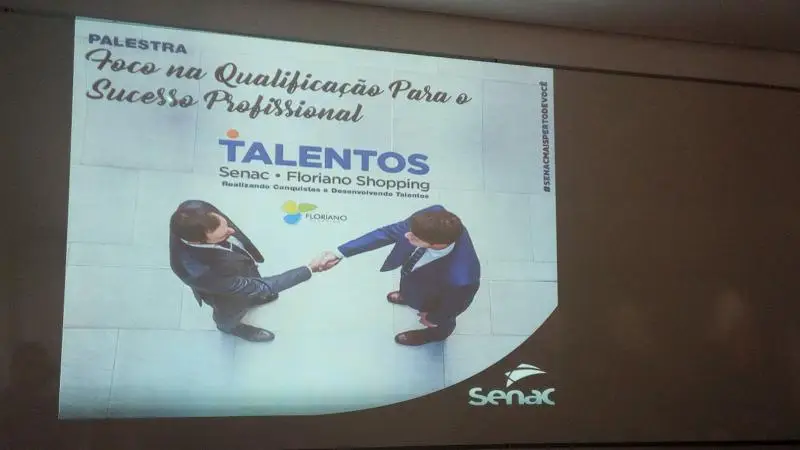Palestra no senac
