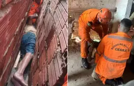 Divulgação/Corpo de Bombeiros (Foto: Com informações do Corpo de Bombeiros do Ceará)
