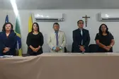 Ato solene de abertura do segundo semestre da Câmara Municipal (Foto: )