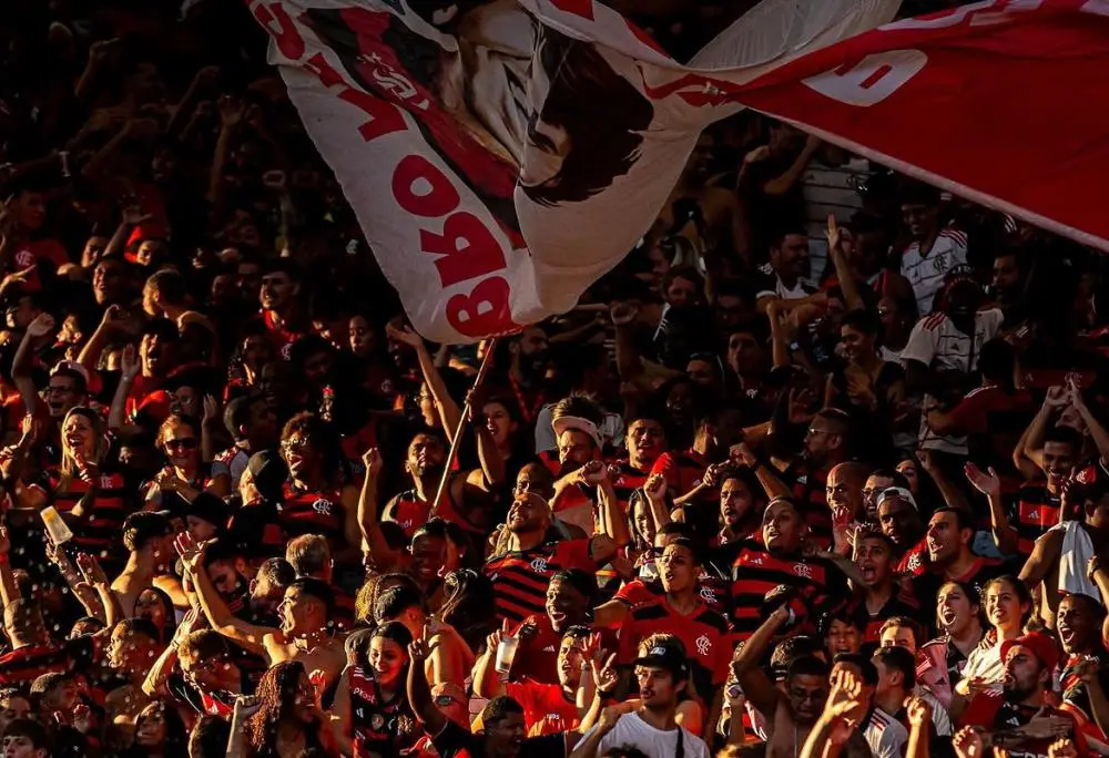 Torcida do Flamengo. Foto: Instagram/ Flamengo