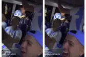 ogadores da seleção argentina cantando no ônibus | (Foto: Reprodução) (Foto: UOL)