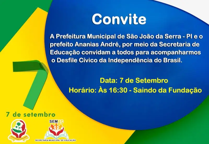 07 de setembro