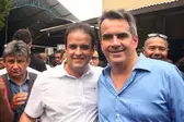 Prefeito Diego Teixeira de Amarante e Senador Ciro Nogueira.  (Foto: Ascom )