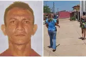 A vítima Pedro Caboré; e a acusada Maria Adelaide, ex-companheira do borracheiro (Foto: )