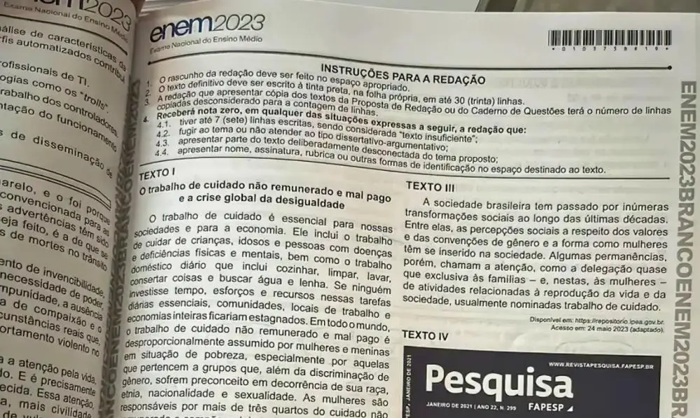 Foto: Divulgação/Inep