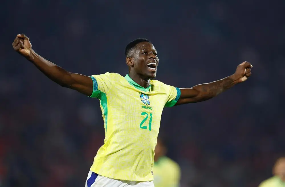 Luiz Henrique foi decisivo em Santiago CREÉDITOS: RAFAEL RIBEIRO / CBF 