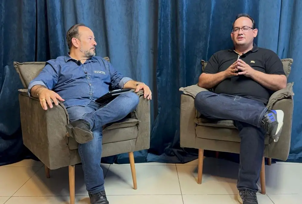 Marcelo Barradas entrevista prefeito Dr. Celso Antônio