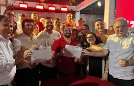 Reunião do PT - Divulgação Ascom (Foto: )