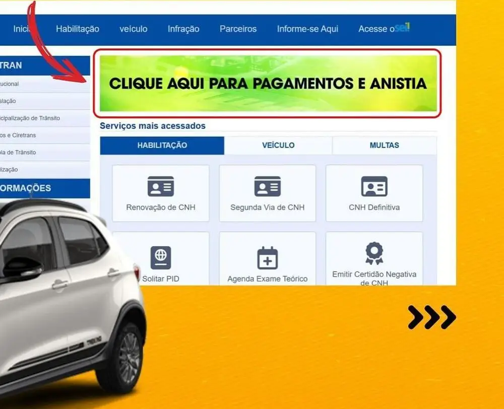 Foto: Divulgação/Detran