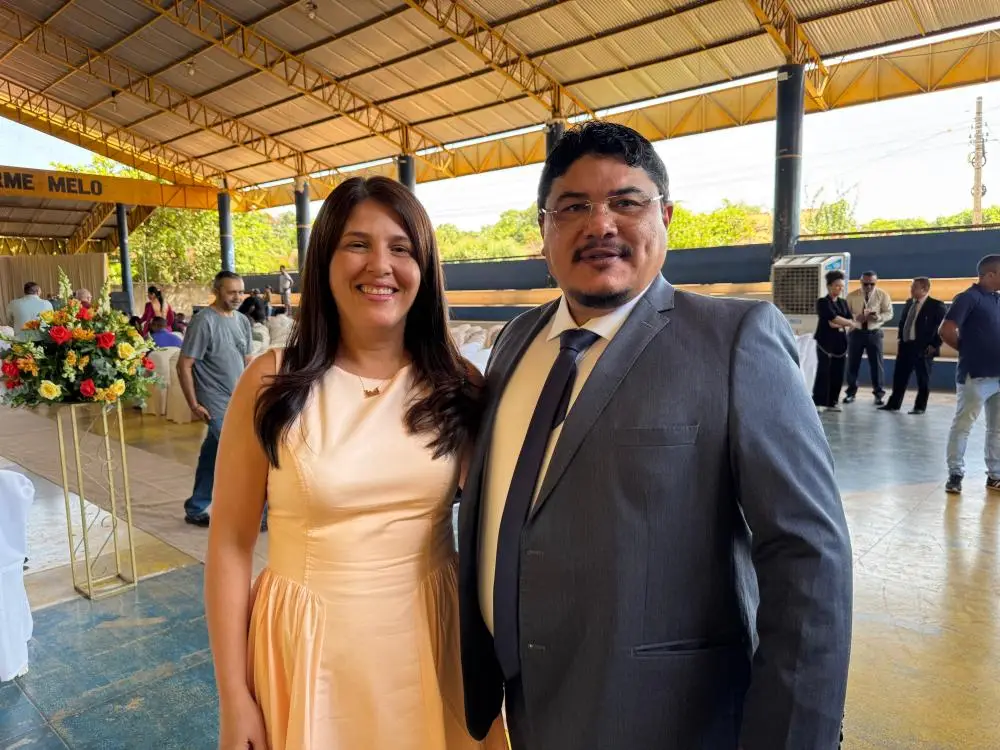 Prefeito com sua esposa - Foto: Victoria Régia 