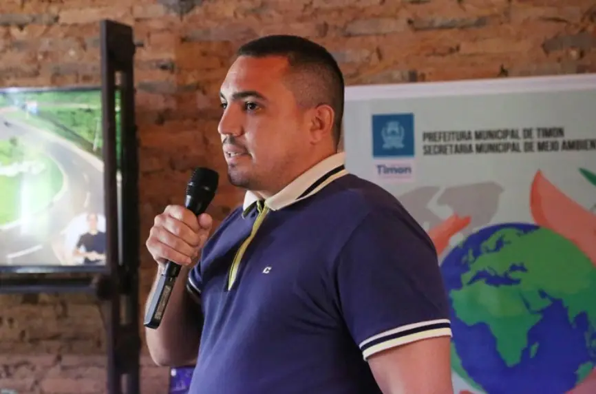 Lívio Stefano, secretário Municipal de Desenvolvimento Econômico, do Trabalho, e Turismo de Timon