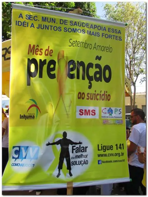Campanha setembro amarelo