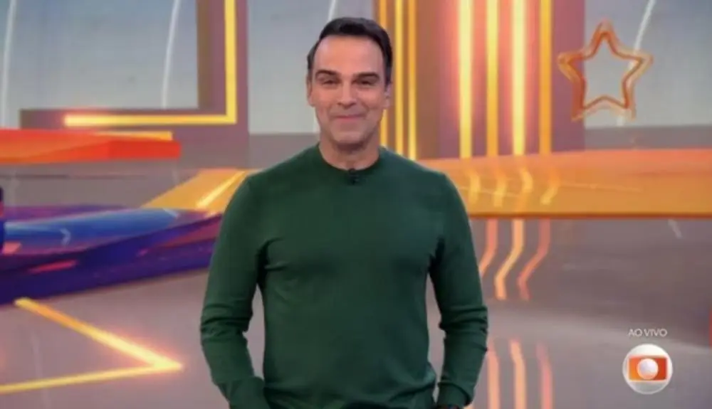 Tadeu Schmidt no BBB 25 — Foto: Globo