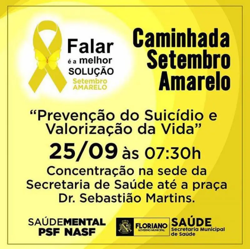 Caminhada Setembro Amarelo