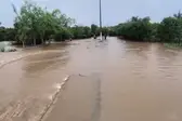 Rio São Nicolau transbordou na semana passada - Foto: Reprodução/Redes sociais (Foto: )