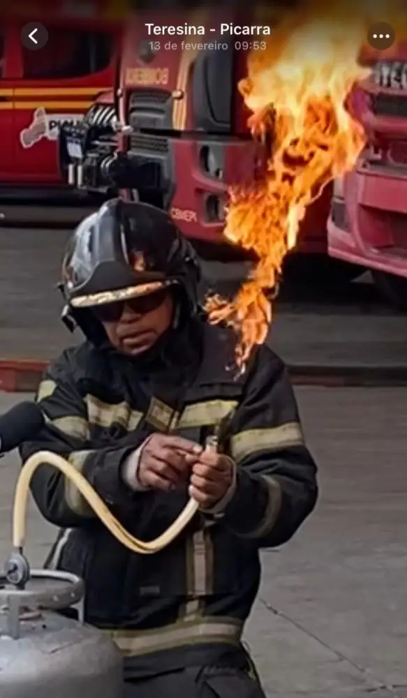 Divulgação / Corpo de Bombeiros 