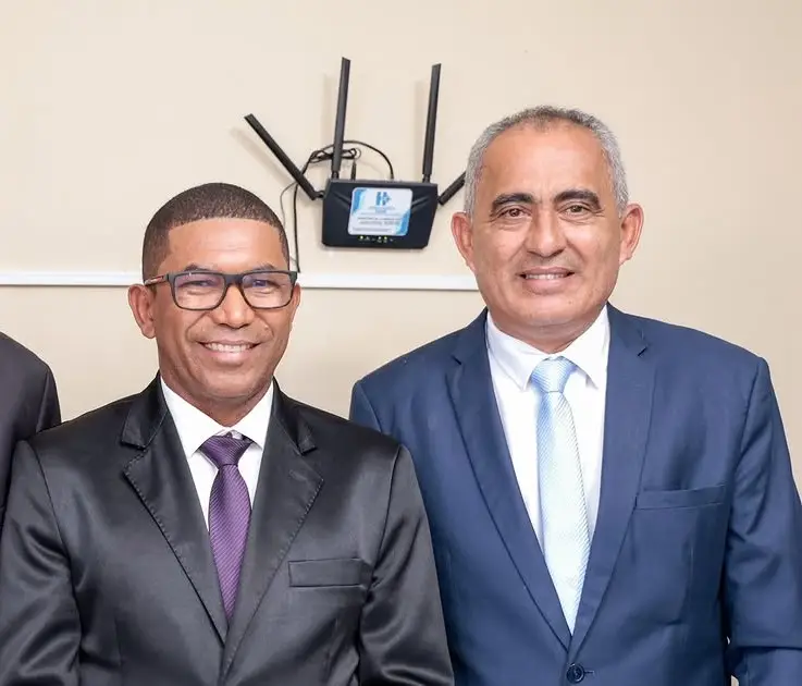 Prefeito Djalma Mascarenhas e vereador Mozalvão Lustosa Foto: Reprodução/Instagram