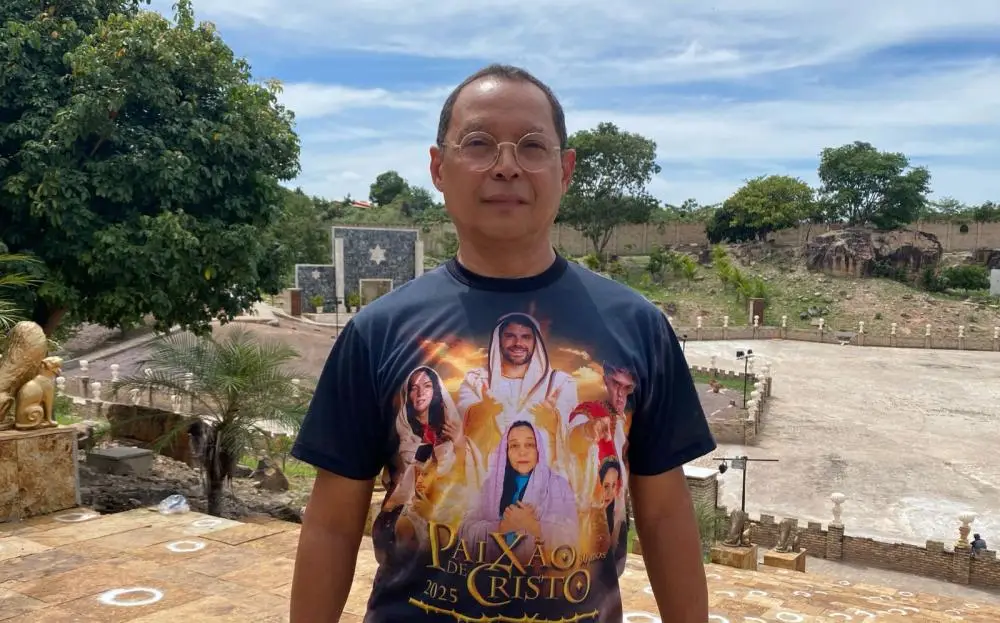 César Crispim diretor geral da Paixão de Cristo