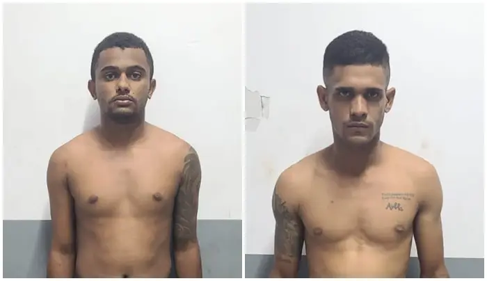 Francisco Flávio de Jesus Conceição e Darlyson Amorim da Silva foram condenados a penas de 6 anos e 8 meses