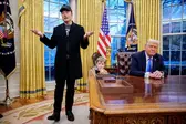Musk agradeceu ao presidente Donald Trump pela “oportunidade de reduzir gastos desnecessários” e falou sobre o futuro de seu departamento (Foto: Metrópoles)