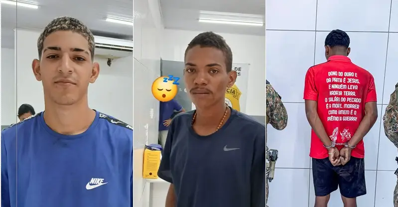 As Forças de Segurança de Timon (GCM e GOE) agiram rápido e tiraram o trio de circulação.