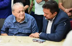 Reunião do prefeito Silvio Mendes com vereadores de Teresina (Foto: Jailson Soares/SEMCOM) (Foto: )
