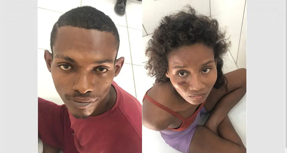 Weldevam da Conceição Silva e Ana Célia dos Santos e Silva  foram presos na manhã desta quinta-feira, no Parque São Francisco, Zona Norte de Timon