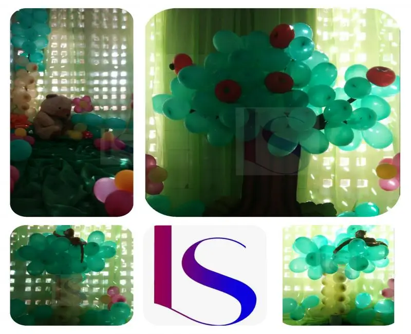 Ornamentação do Jardim de Infância para as Festividades.