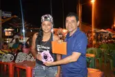 Thaylla Cristynna e Prefeito Aurélio Sá (Foto: )